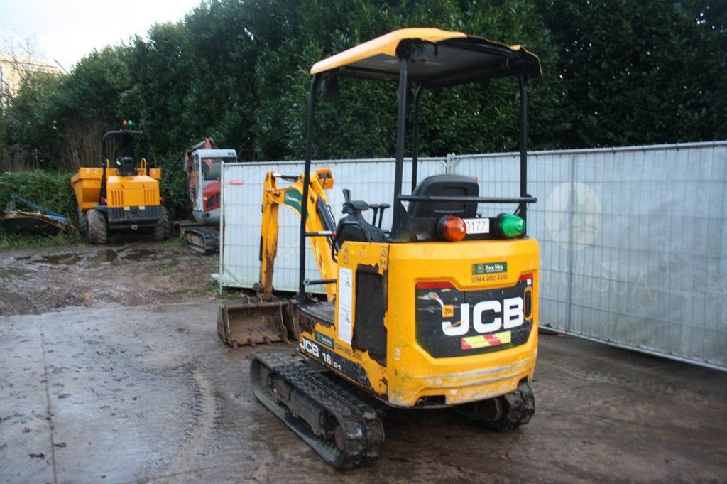 Minibagger типа JCB 16C-1 T3, Gebrauchtmaschine в Antwerpen (Фотография 5)