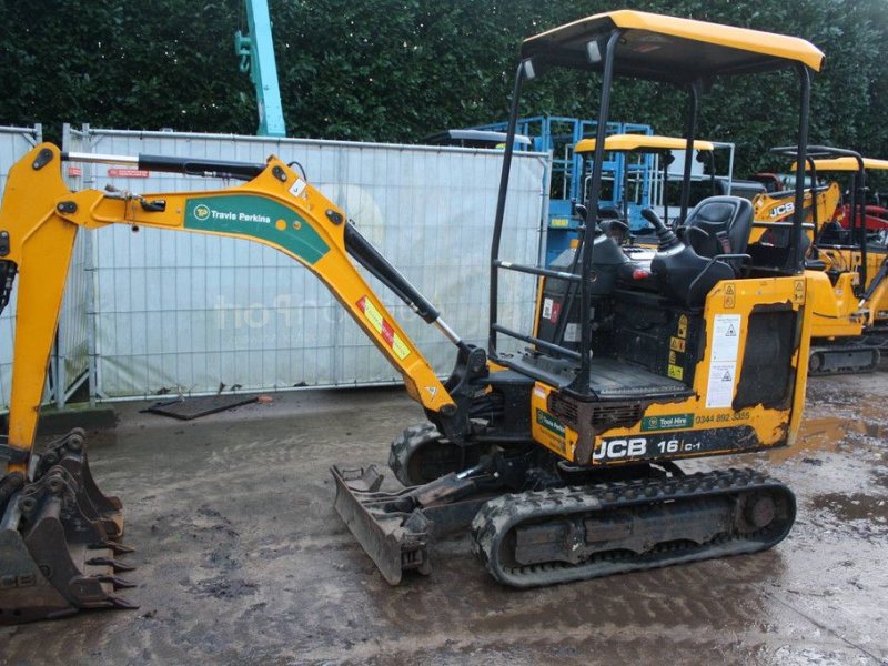 Minibagger typu JCB 16C-1 T3, Gebrauchtmaschine v Antwerpen (Obrázok 1)