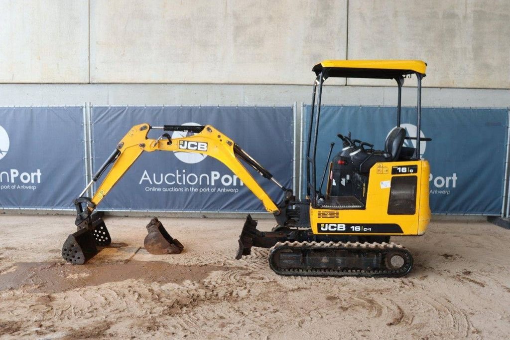 Minibagger a típus JCB 16C-1, Gebrauchtmaschine ekkor: Antwerpen (Kép 2)