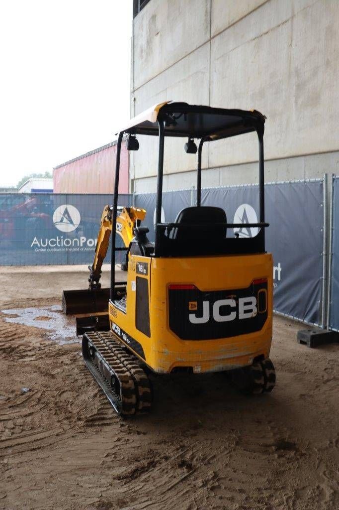 Minibagger Türe ait JCB 16C-1, Gebrauchtmaschine içinde Antwerpen (resim 4)