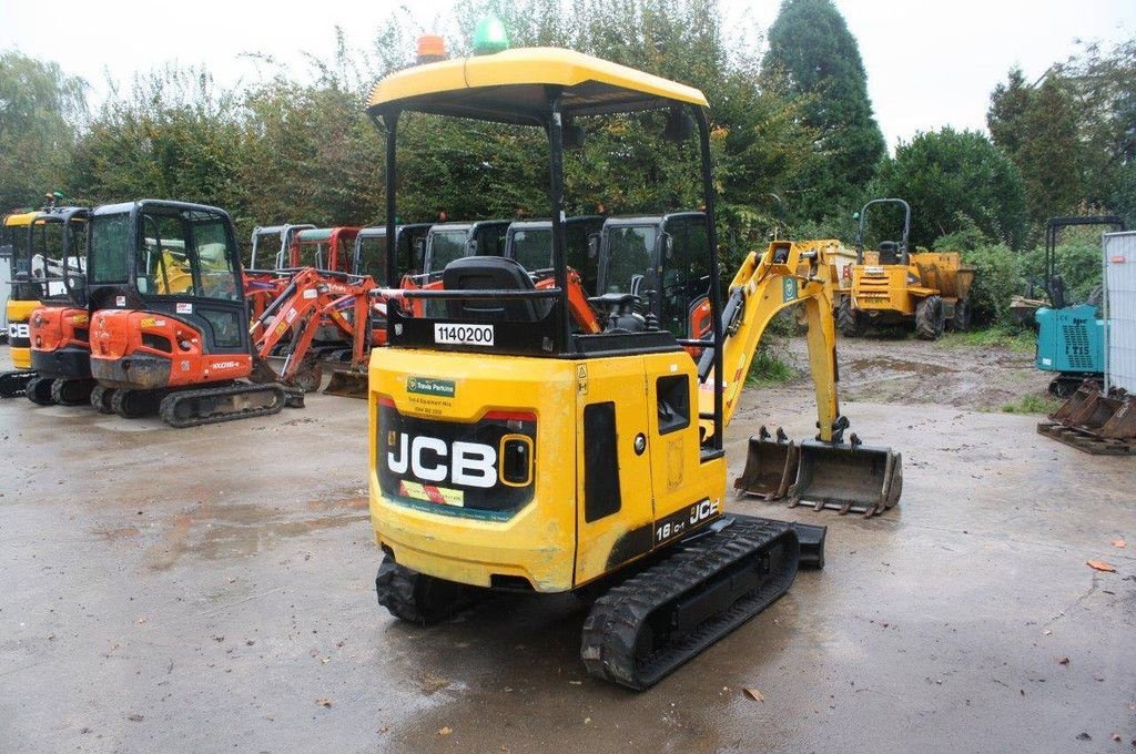 Minibagger typu JCB 16C-1, Gebrauchtmaschine v Antwerpen (Obrázok 9)