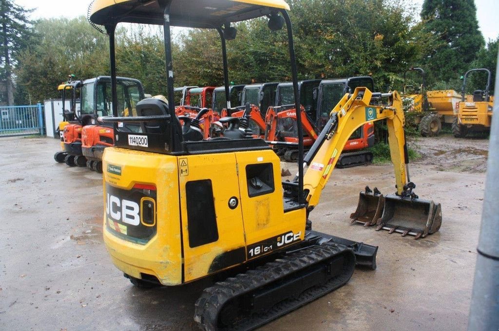 Minibagger typu JCB 16C-1, Gebrauchtmaschine v Antwerpen (Obrázok 10)