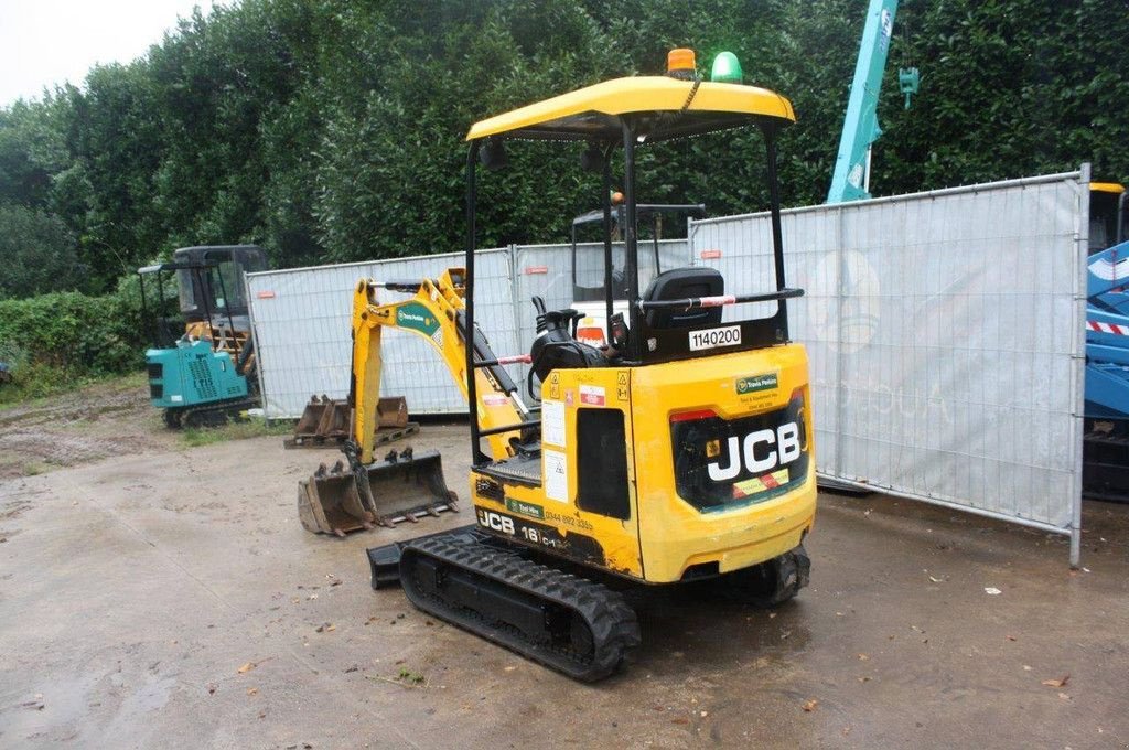 Minibagger typu JCB 16C-1, Gebrauchtmaschine w Antwerpen (Zdjęcie 3)