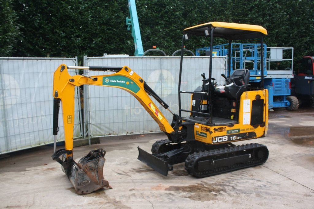 Minibagger del tipo JCB 16c-1, Gebrauchtmaschine en Antwerpen (Imagen 1)