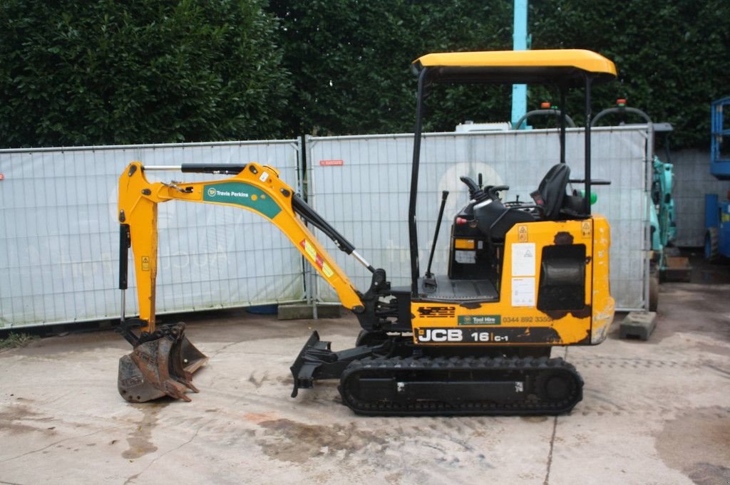 Minibagger del tipo JCB 16c-1, Gebrauchtmaschine en Antwerpen (Imagen 2)