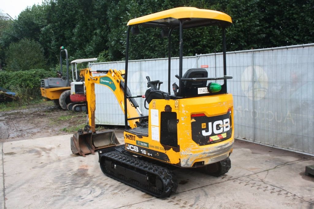 Minibagger del tipo JCB 16c-1, Gebrauchtmaschine en Antwerpen (Imagen 3)