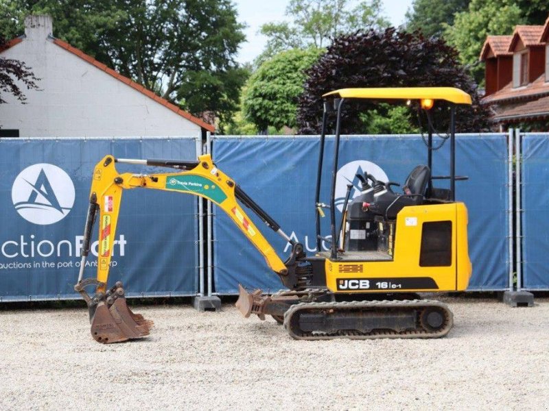 Minibagger του τύπου JCB 16C-1T3, Gebrauchtmaschine σε Antwerpen (Φωτογραφία 1)