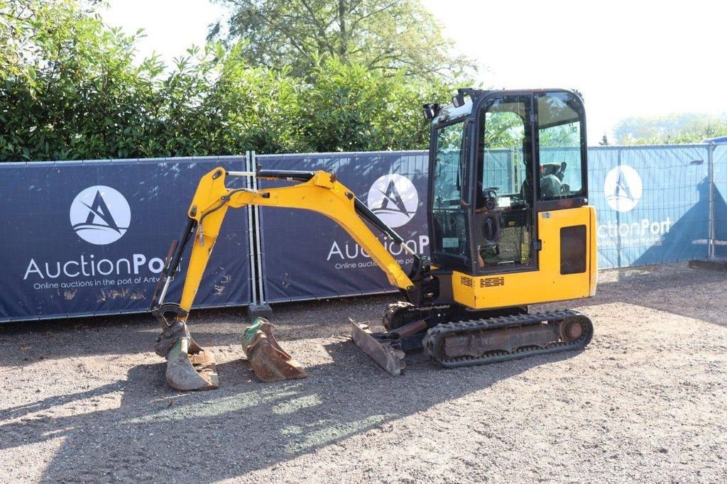 Minibagger typu JCB 16C-1T3, Gebrauchtmaschine v Antwerpen (Obrázek 1)