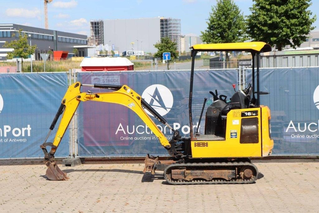 Minibagger typu JCB 16C-1T3, Gebrauchtmaschine v Antwerpen (Obrázok 2)