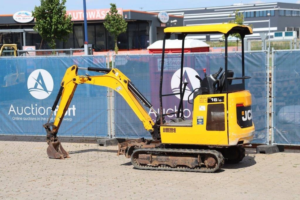 Minibagger typu JCB 16C-1T3, Gebrauchtmaschine v Antwerpen (Obrázok 3)