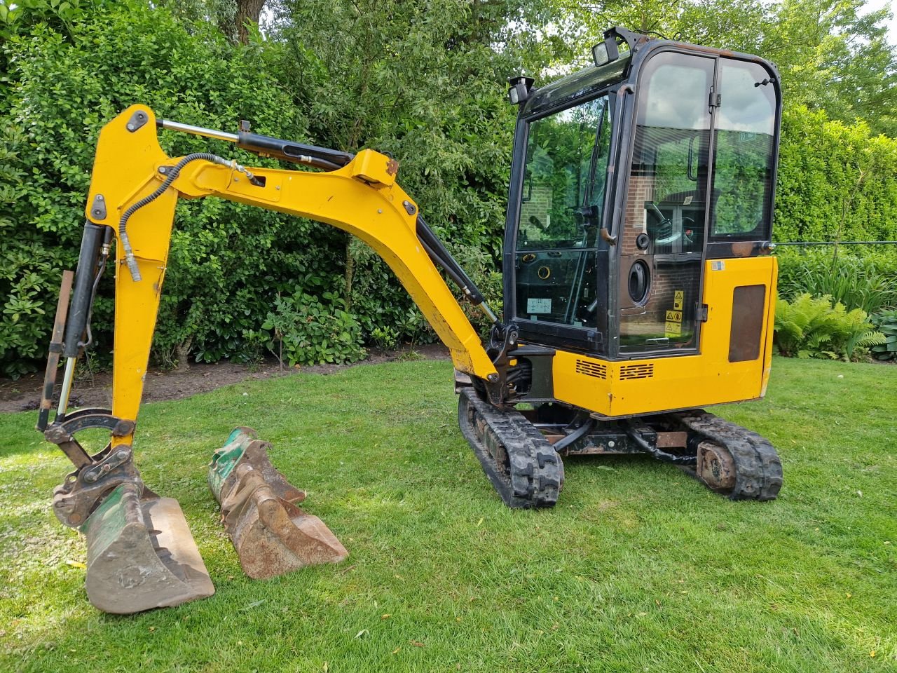 Minibagger Türe ait JCB 1.7 ton, Gebrauchtmaschine içinde Oirschot (resim 2)