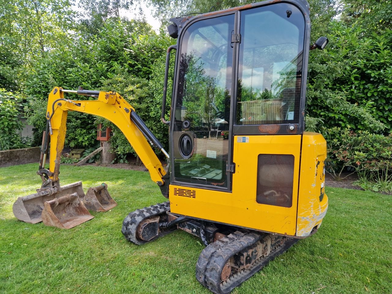 Minibagger a típus JCB 1.7 ton, Gebrauchtmaschine ekkor: Oirschot (Kép 3)