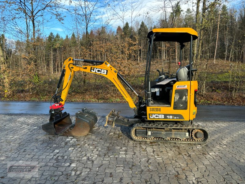 Minibagger typu JCB 18Z-1 T3, Gebrauchtmaschine w Deutsch - Goritz (Zdjęcie 1)