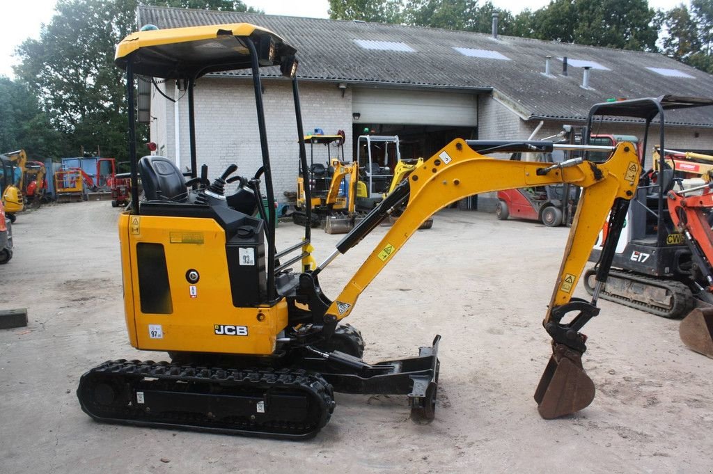 Minibagger Türe ait JCB 18Z-1, Gebrauchtmaschine içinde Antwerpen (resim 3)