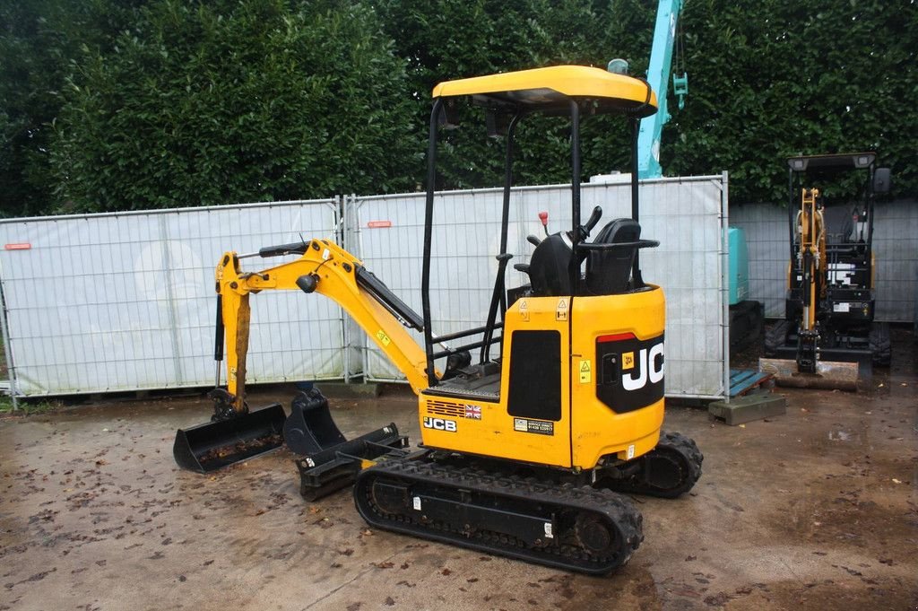 Minibagger Türe ait JCB 18Z-1, Gebrauchtmaschine içinde Antwerpen (resim 3)