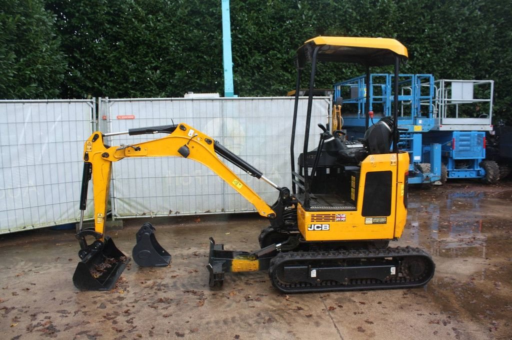 Minibagger Türe ait JCB 18Z-1, Gebrauchtmaschine içinde Antwerpen (resim 2)