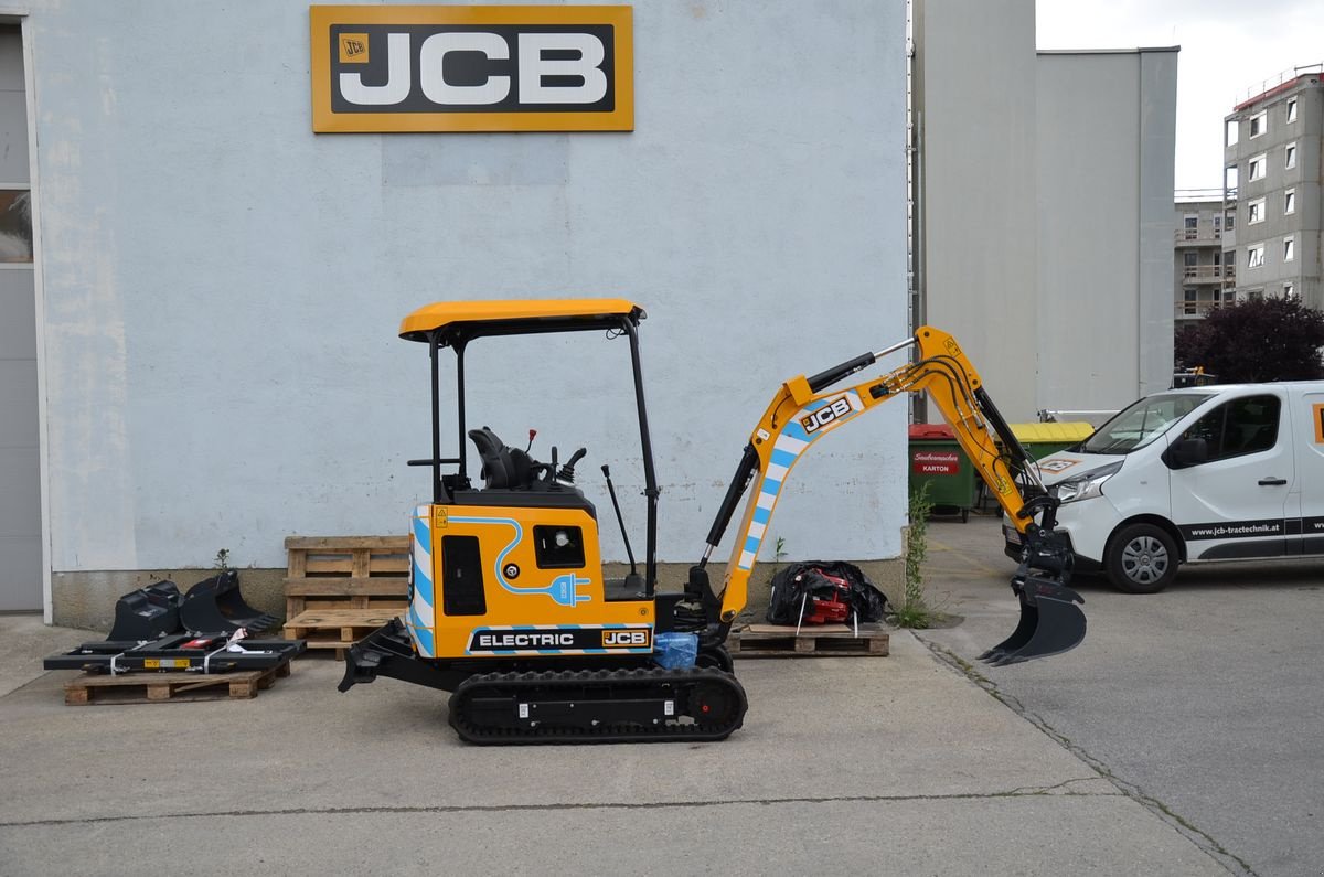 Minibagger Türe ait JCB 19C-1 ELEKTRO, Vorführmaschine içinde Wien (resim 6)