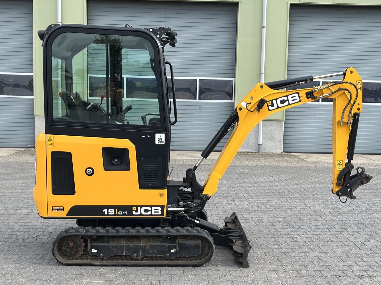 Minibagger van het type JCB 19C-1 PC, Gebrauchtmaschine in Tynaarlo (Foto 4)