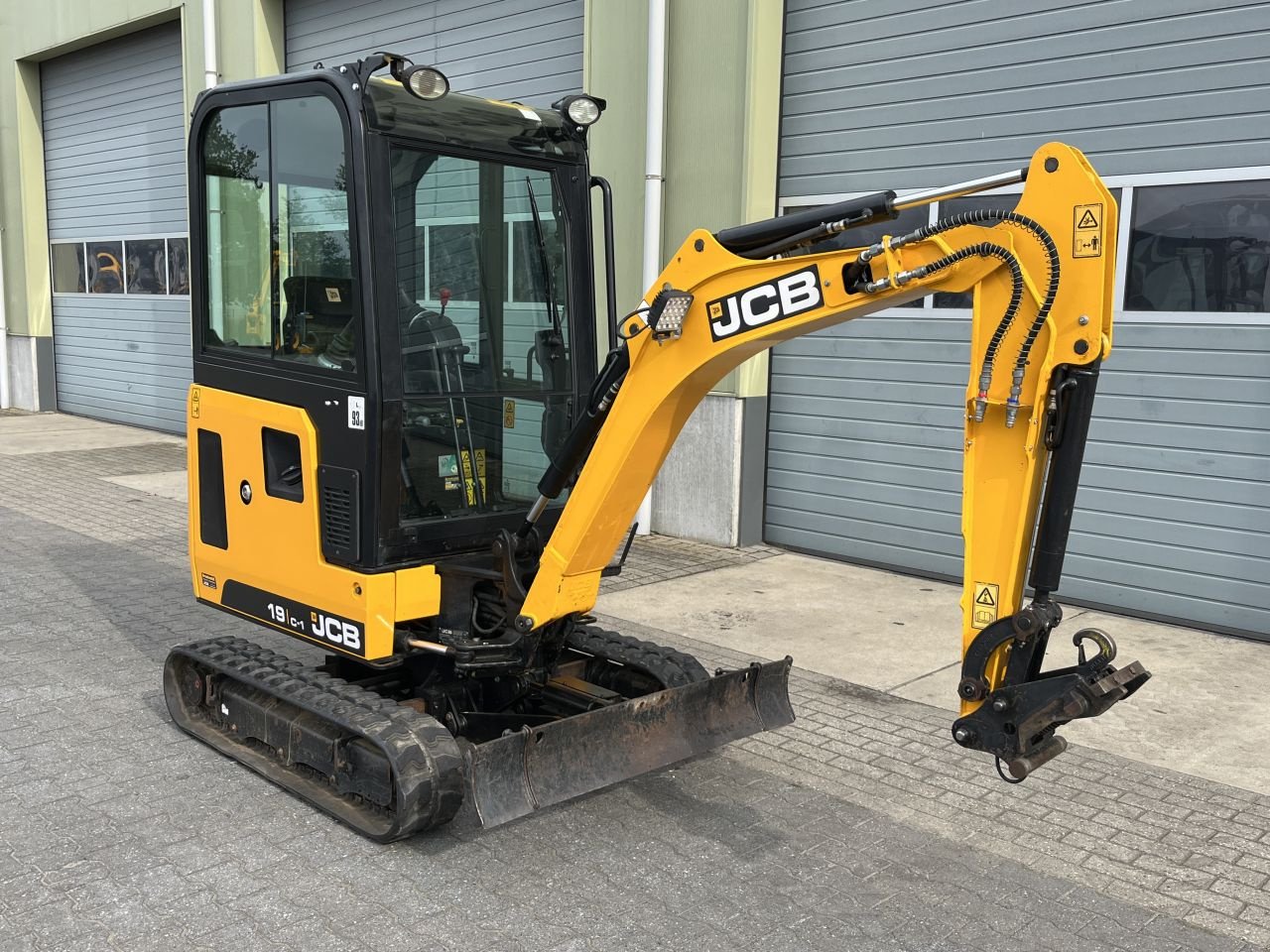 Minibagger typu JCB 19C-1 PC, Gebrauchtmaschine w Tynaarlo (Zdjęcie 11)