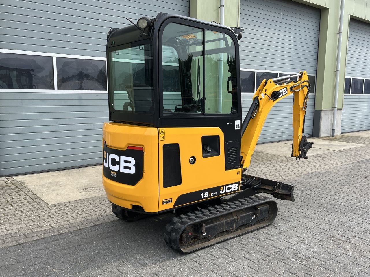 Minibagger van het type JCB 19C-1 PC, Gebrauchtmaschine in Tynaarlo (Foto 10)