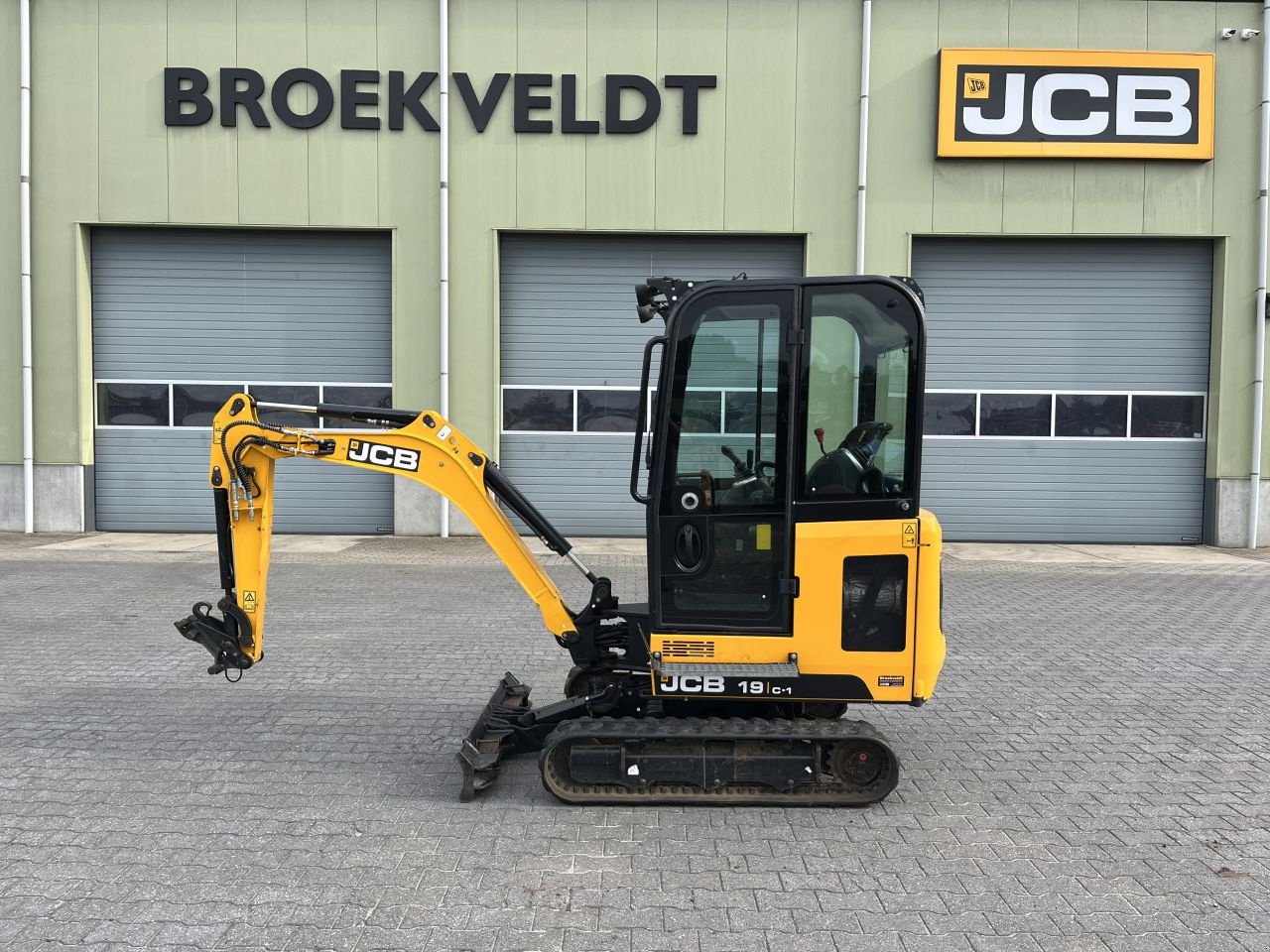 Minibagger van het type JCB 19C-1 PC, Gebrauchtmaschine in Tynaarlo (Foto 3)