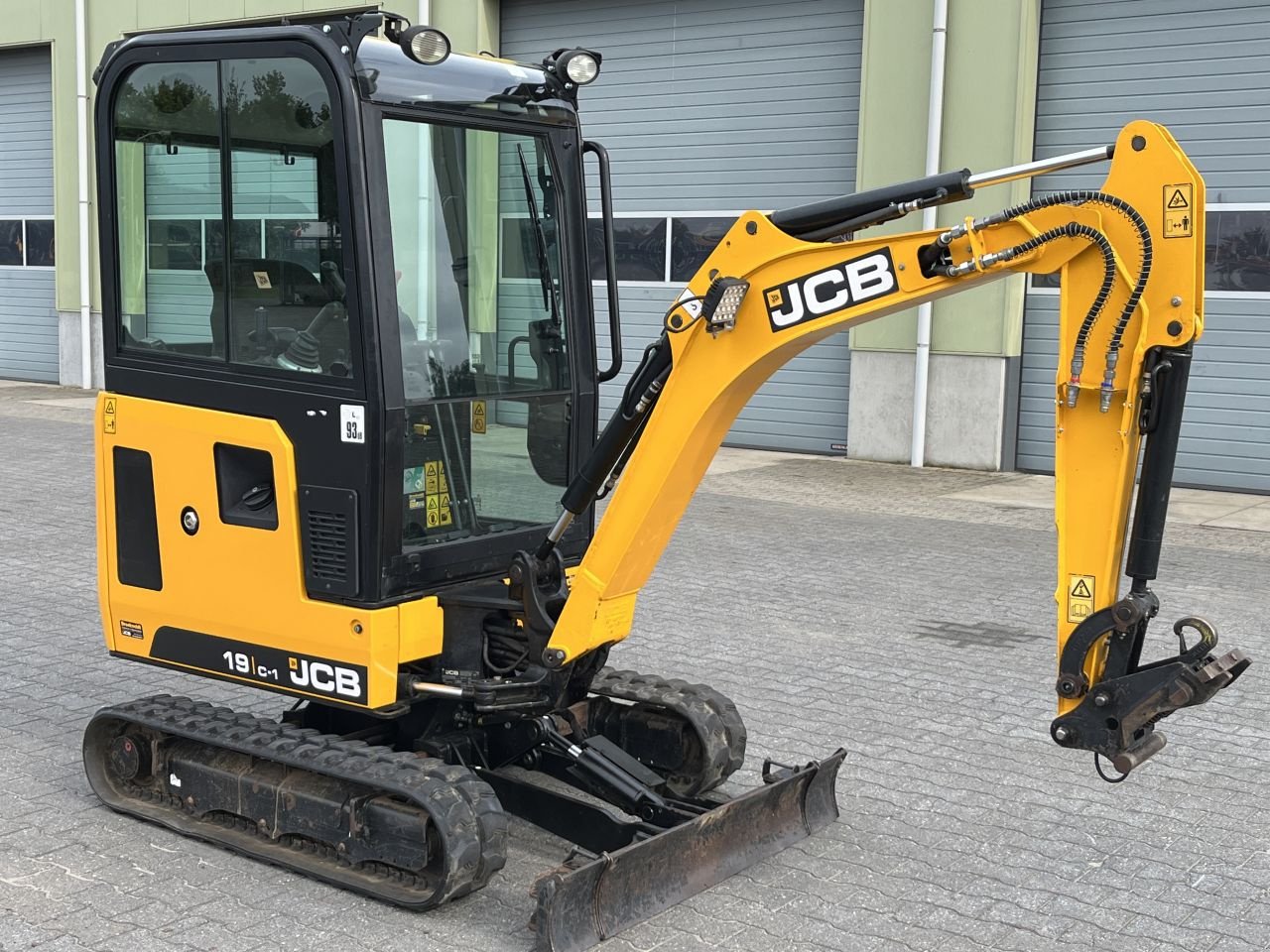 Minibagger tipa JCB 19C-1 PC, Gebrauchtmaschine u Tynaarlo (Slika 8)