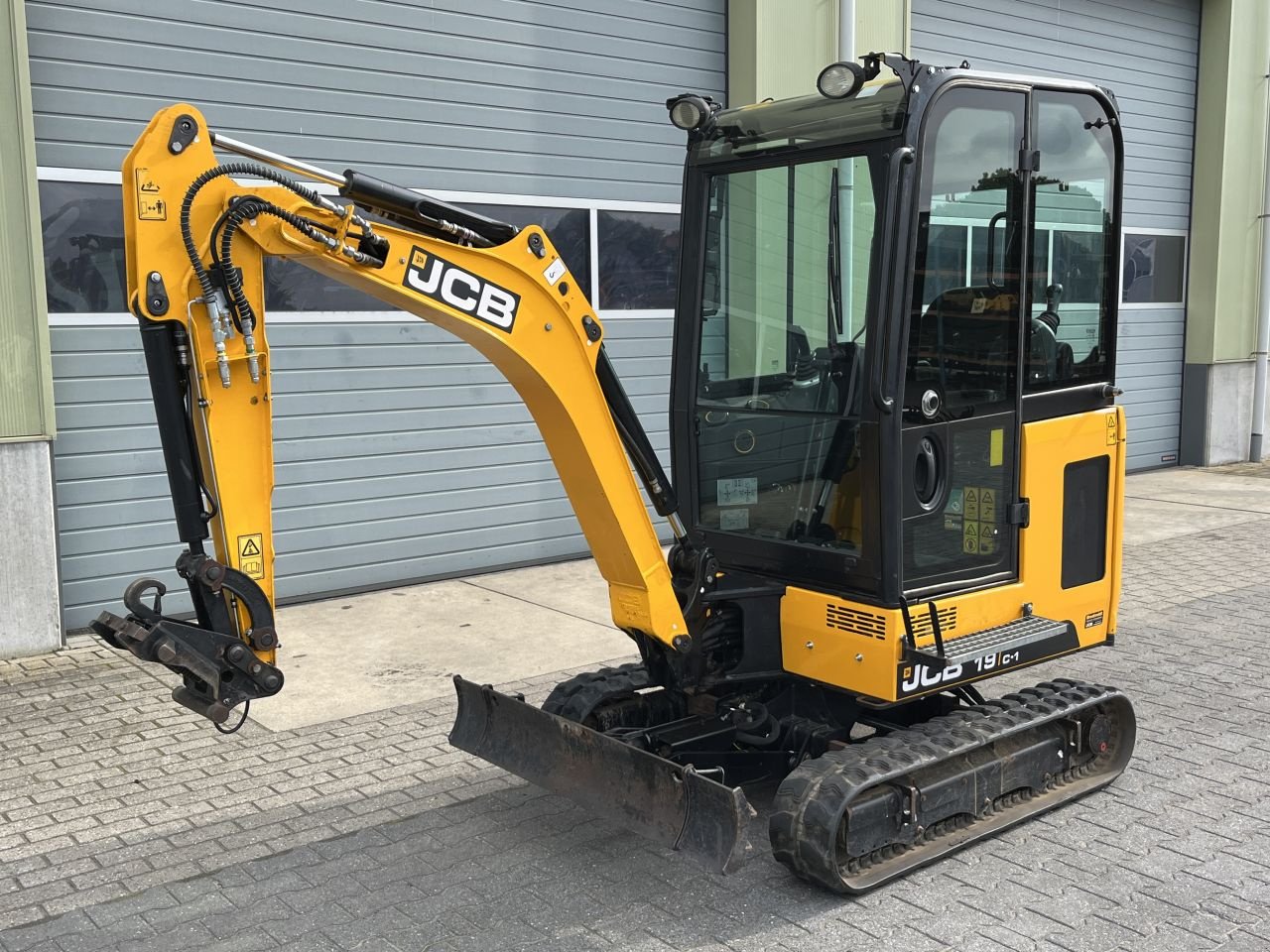 Minibagger del tipo JCB 19C-1 PC, Gebrauchtmaschine In Tynaarlo (Immagine 2)