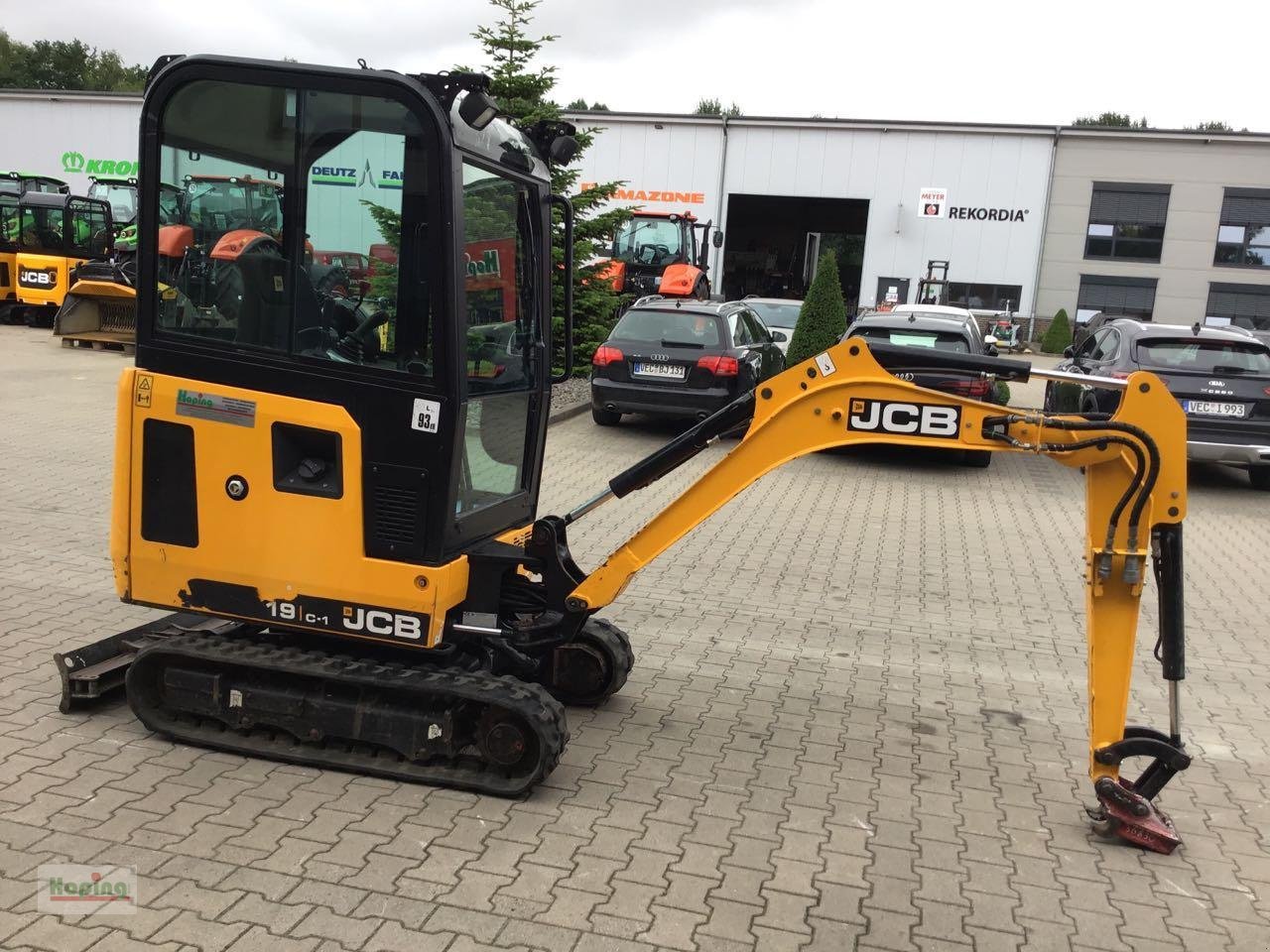 Minibagger van het type JCB 19C-1, Gebrauchtmaschine in Bakum (Foto 1)