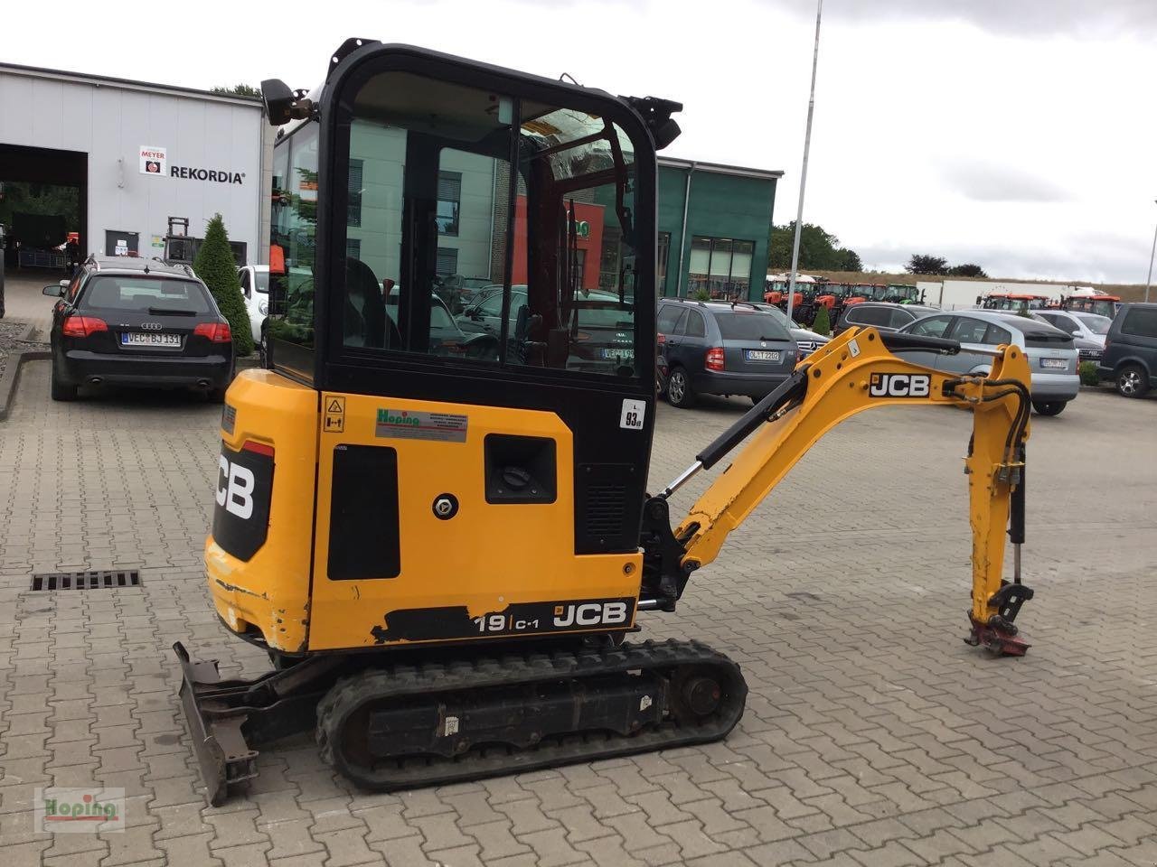 Minibagger van het type JCB 19C-1, Gebrauchtmaschine in Bakum (Foto 2)