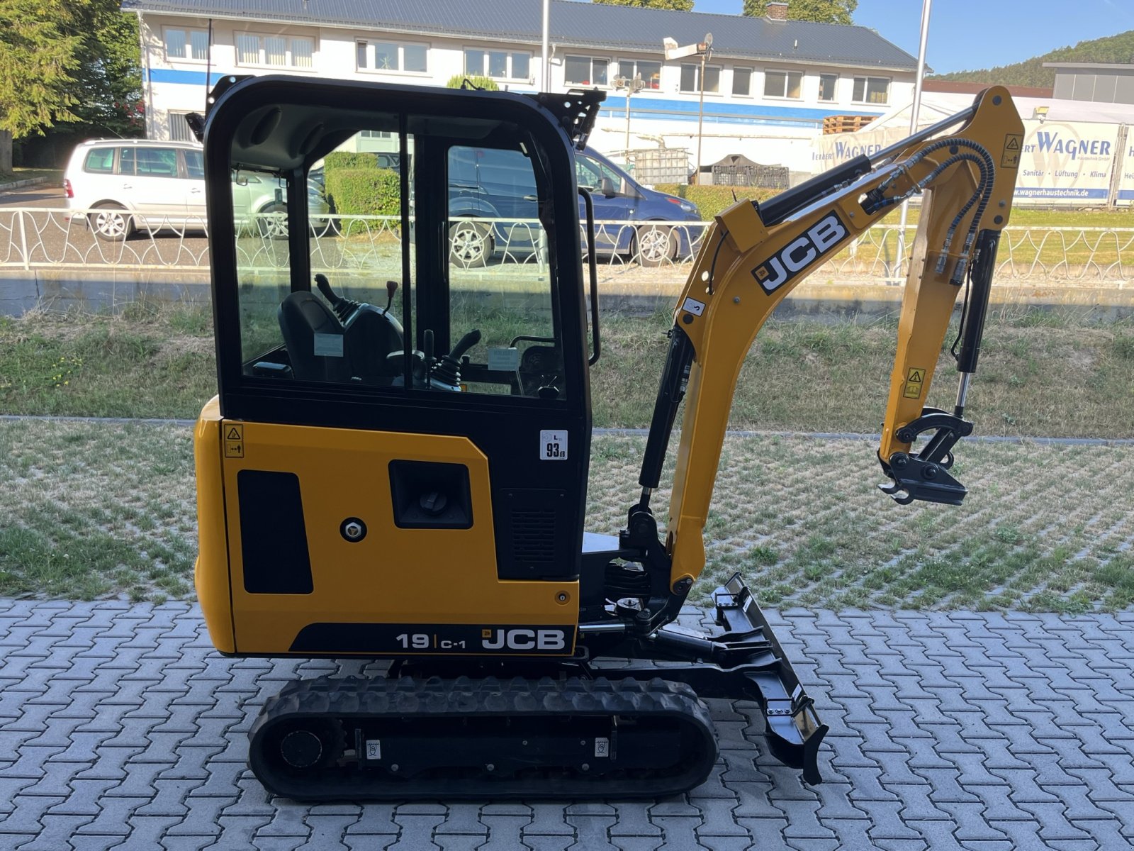 Minibagger Türe ait JCB 19C-1, Gebrauchtmaschine içinde Biebergemünd-Kassel (resim 2)