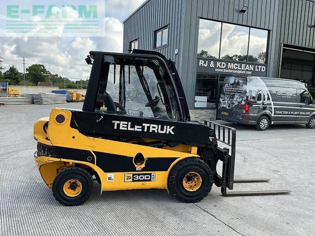 Minibagger des Typs JCB 30d tlt (st20129), Gebrauchtmaschine in SHAFTESBURY (Bild 2)