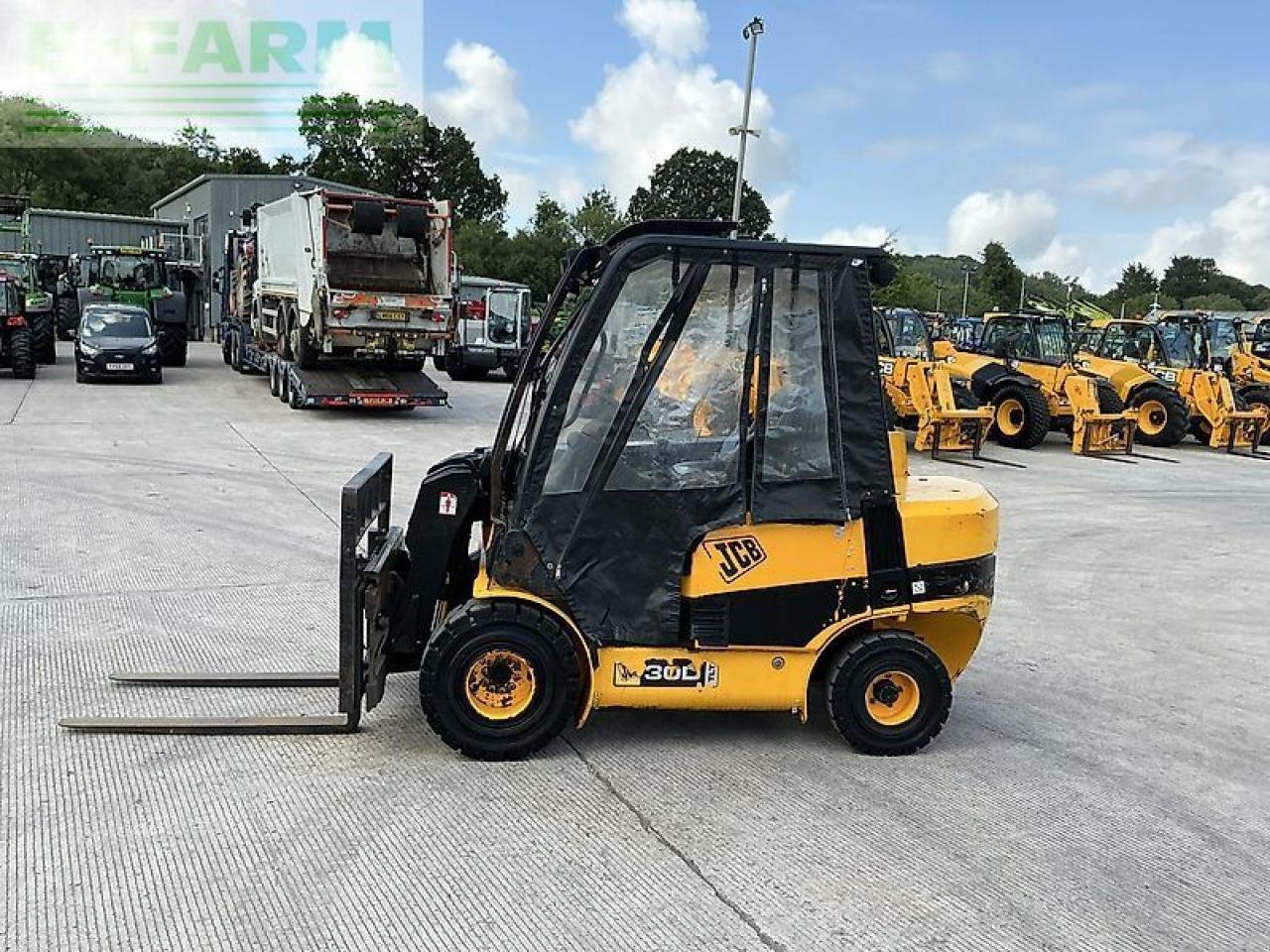 Minibagger des Typs JCB 30d tlt (st20129), Gebrauchtmaschine in SHAFTESBURY (Bild 7)