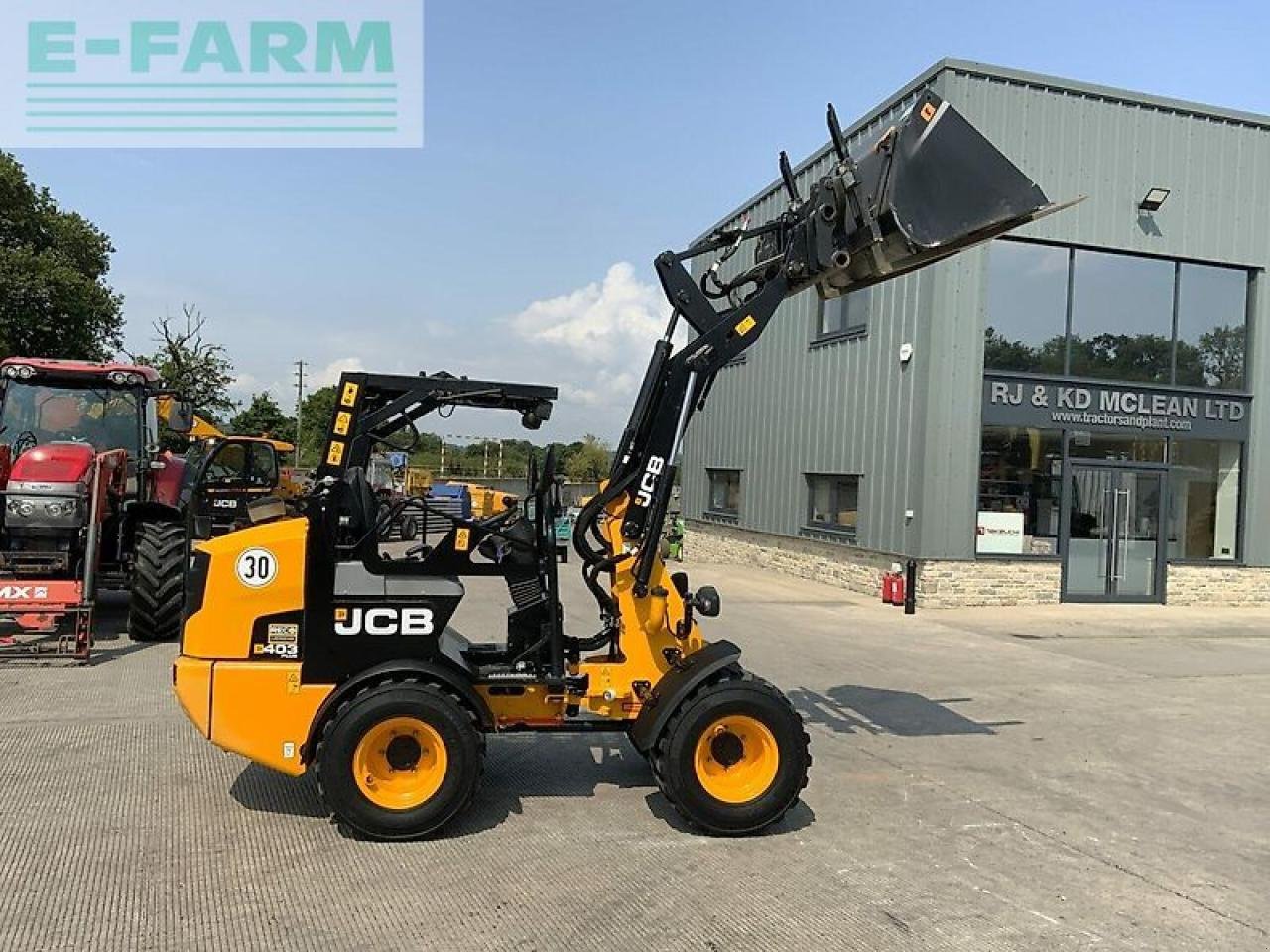 Minibagger van het type JCB 403 plus compact wheeled loading shovel (st20569), Gebrauchtmaschine in SHAFTESBURY (Foto 1)