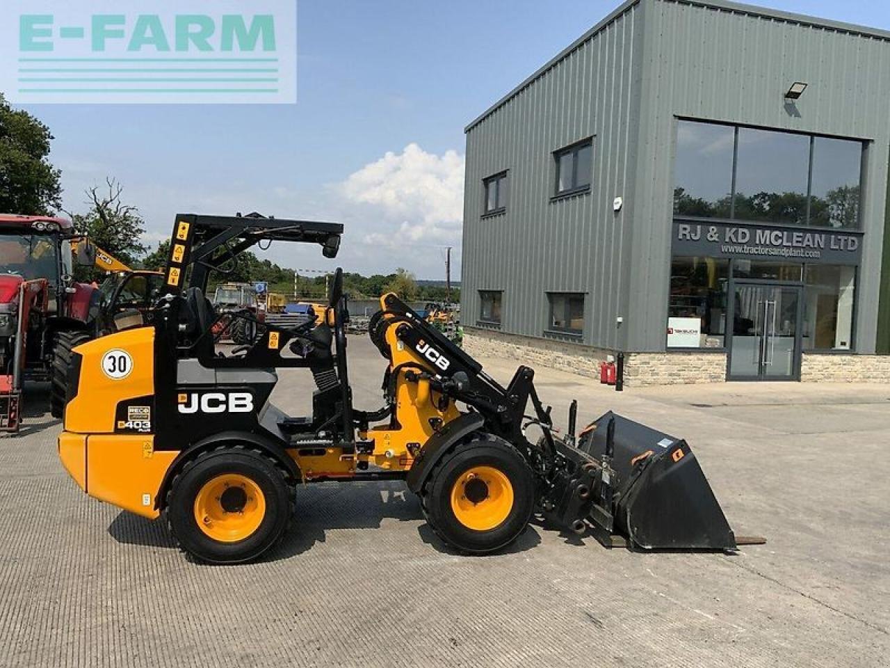 Minibagger van het type JCB 403 plus compact wheeled loading shovel (st20569), Gebrauchtmaschine in SHAFTESBURY (Foto 2)