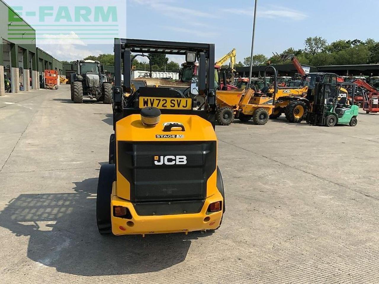 Minibagger van het type JCB 403 plus compact wheeled loading shovel (st20569), Gebrauchtmaschine in SHAFTESBURY (Foto 4)