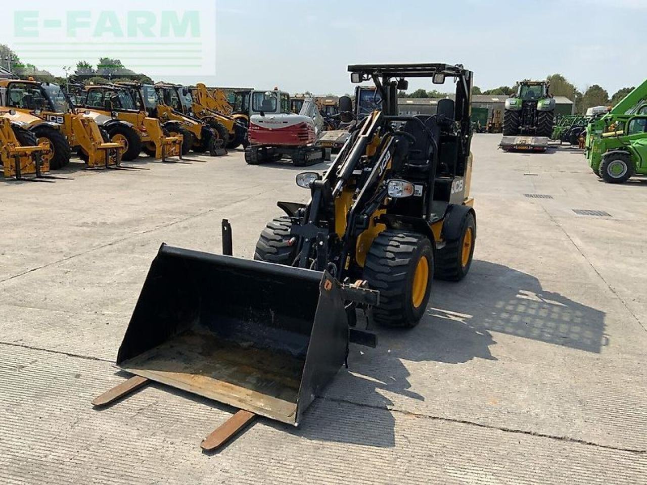 Minibagger typu JCB 403 plus compact wheeled loading shovel (st20569), Gebrauchtmaschine w SHAFTESBURY (Zdjęcie 7)