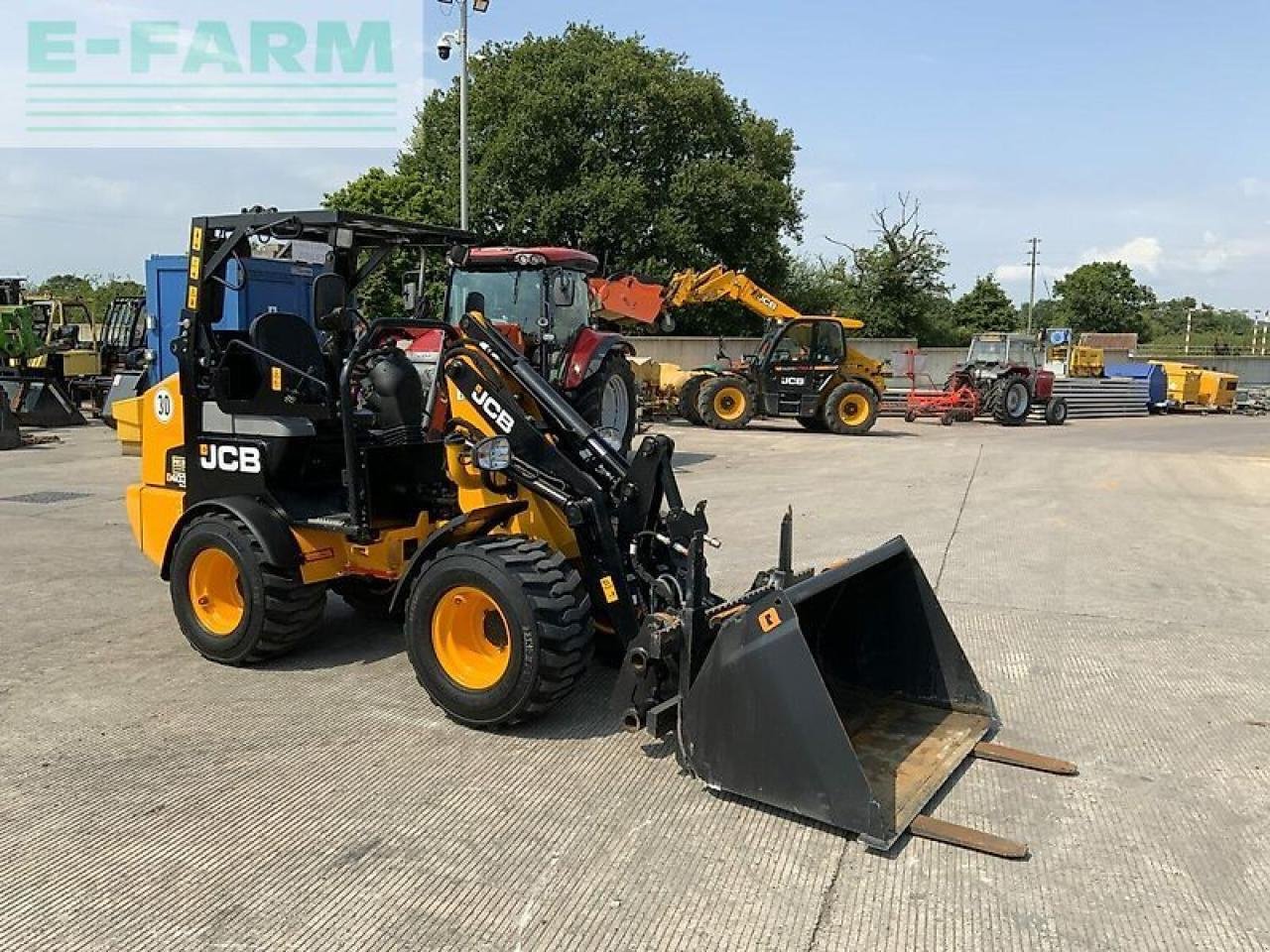 Minibagger del tipo JCB 403 plus compact wheeled loading shovel (st20569), Gebrauchtmaschine en SHAFTESBURY (Imagen 9)