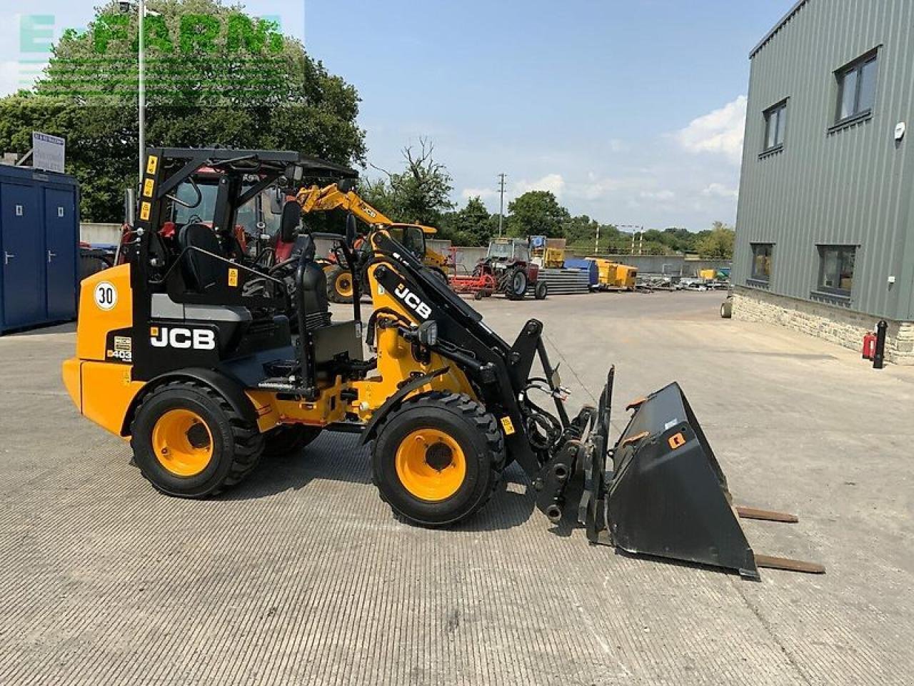 Minibagger del tipo JCB 403 plus compact wheeled loading shovel (st20569), Gebrauchtmaschine en SHAFTESBURY (Imagen 10)