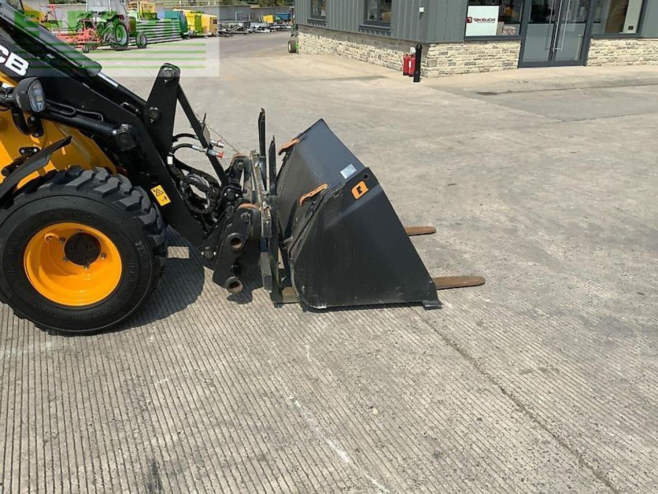 Minibagger des Typs JCB 403 plus compact wheeled loading shovel (st20569), Gebrauchtmaschine in SHAFTESBURY (Bild 11)