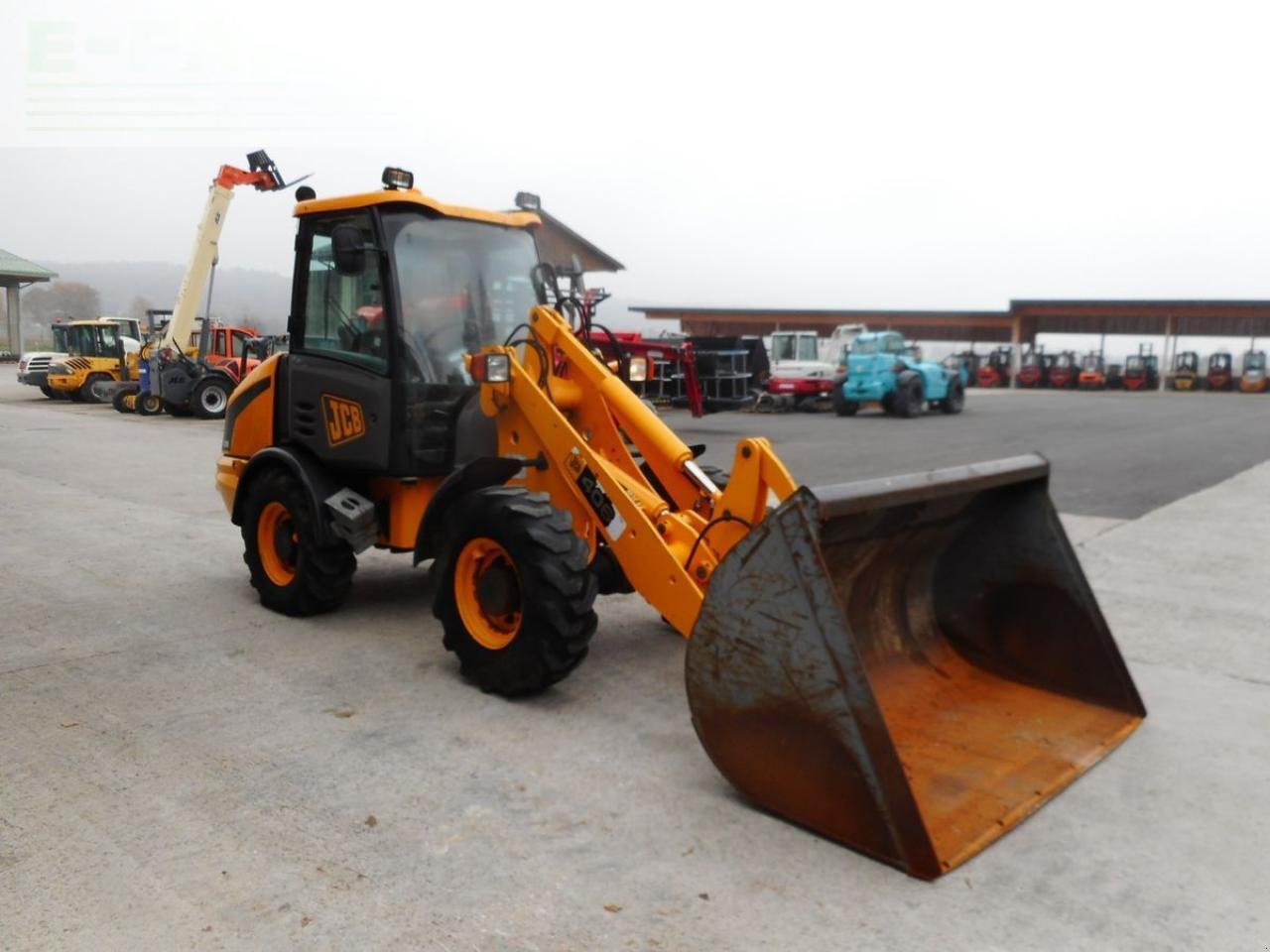 Minibagger del tipo JCB 406 mit hydr. schnellwechsler + schaufel ( 4.934, Gebrauchtmaschine en ST. NIKOLAI/DR. (Imagen 7)