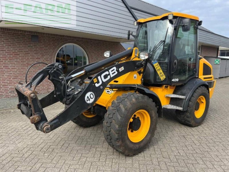 Minibagger van het type JCB 409 agri shovel, Gebrauchtmaschine in ag BROEKLAND