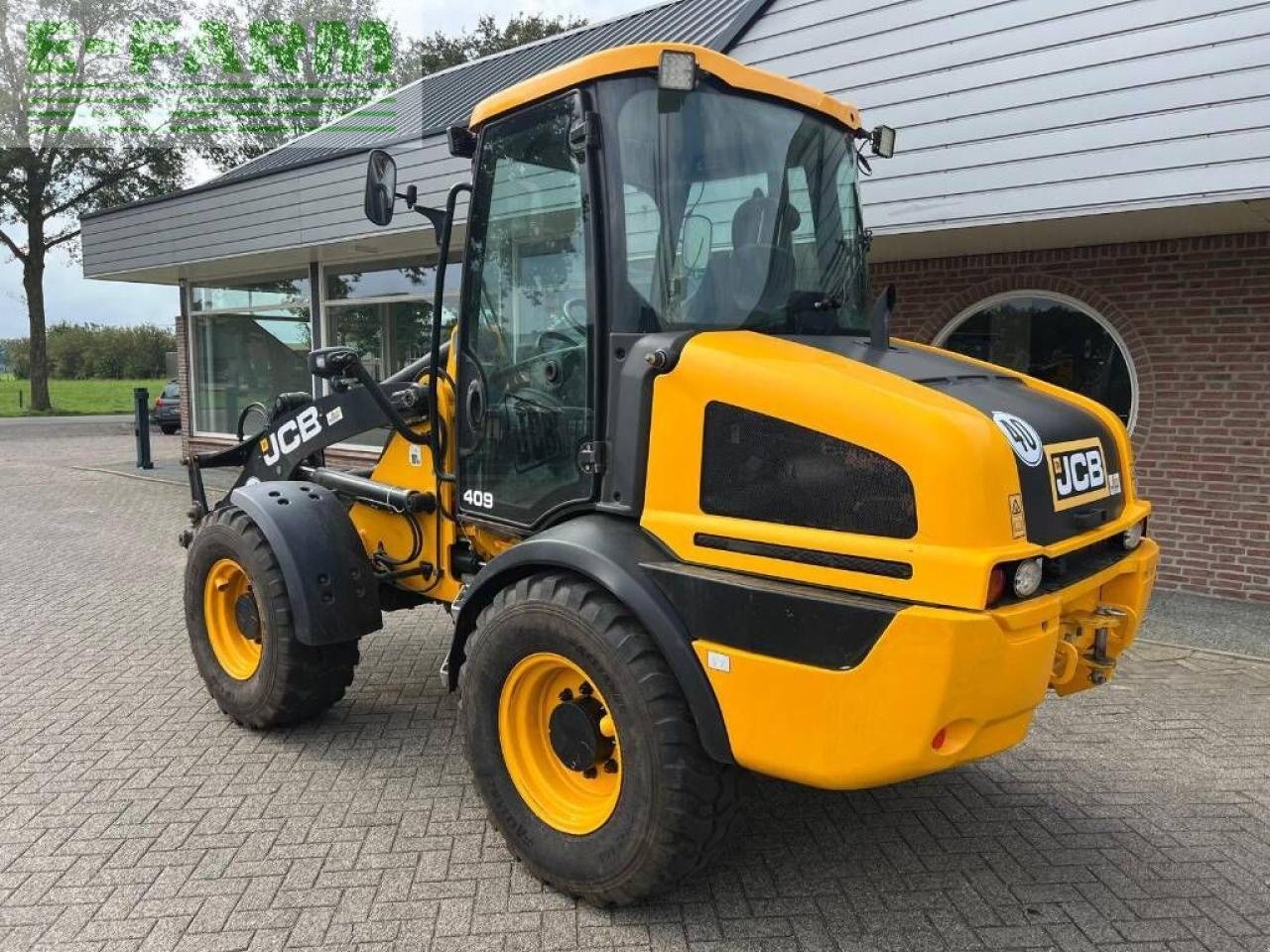 Minibagger del tipo JCB 409 agri shovel, Gebrauchtmaschine en ag BROEKLAND (Imagen 3)