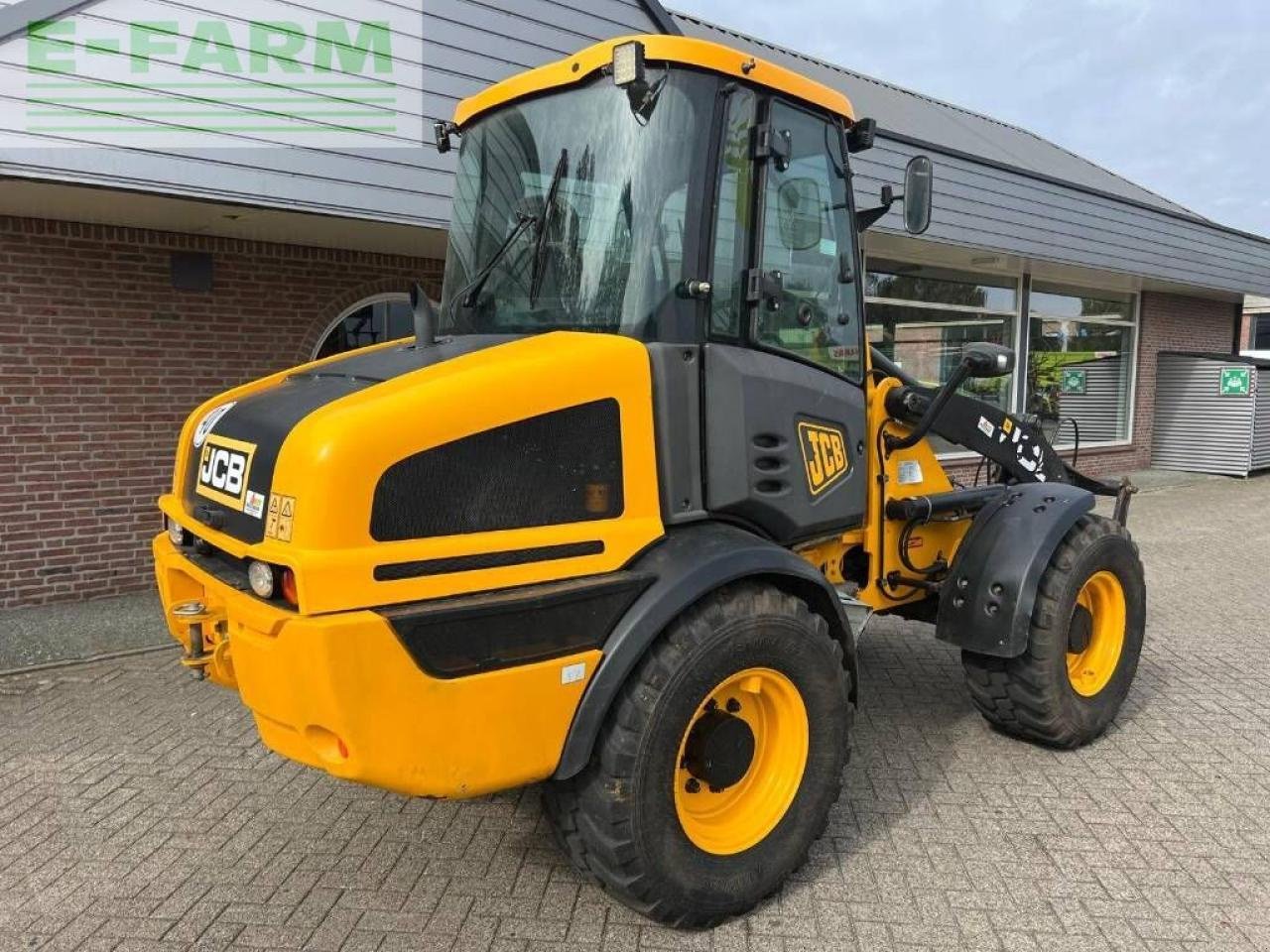 Minibagger Türe ait JCB 409 agri shovel, Gebrauchtmaschine içinde ag BROEKLAND (resim 5)