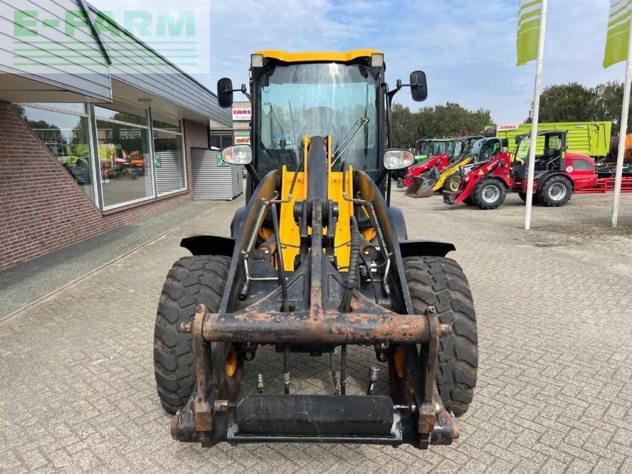 Minibagger du type JCB 409 agri shovel, Gebrauchtmaschine en ag BROEKLAND (Photo 8)