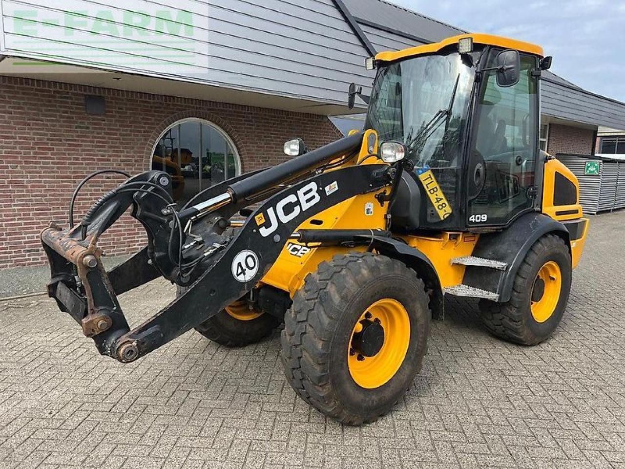 Minibagger a típus JCB 409 agri, Gebrauchtmaschine ekkor: ag BROEKLAND (Kép 1)