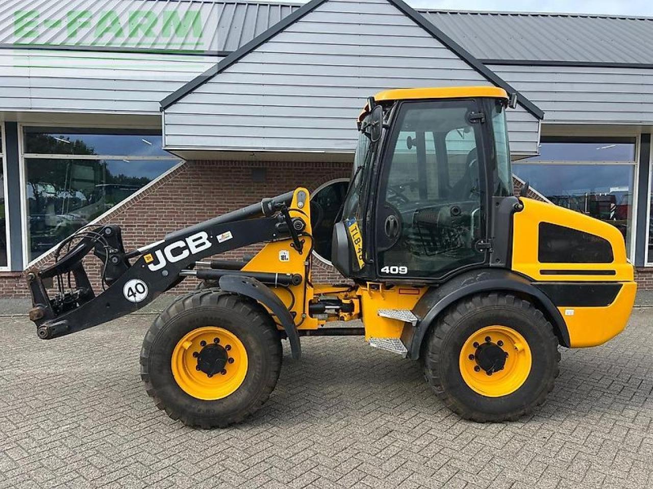 Minibagger tipa JCB 409 agri, Gebrauchtmaschine u ag BROEKLAND (Slika 2)