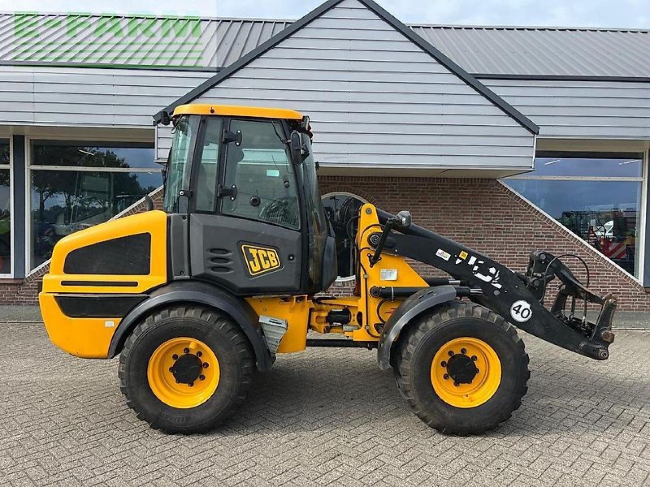 Minibagger typu JCB 409 agri, Gebrauchtmaschine v ag BROEKLAND (Obrázok 7)