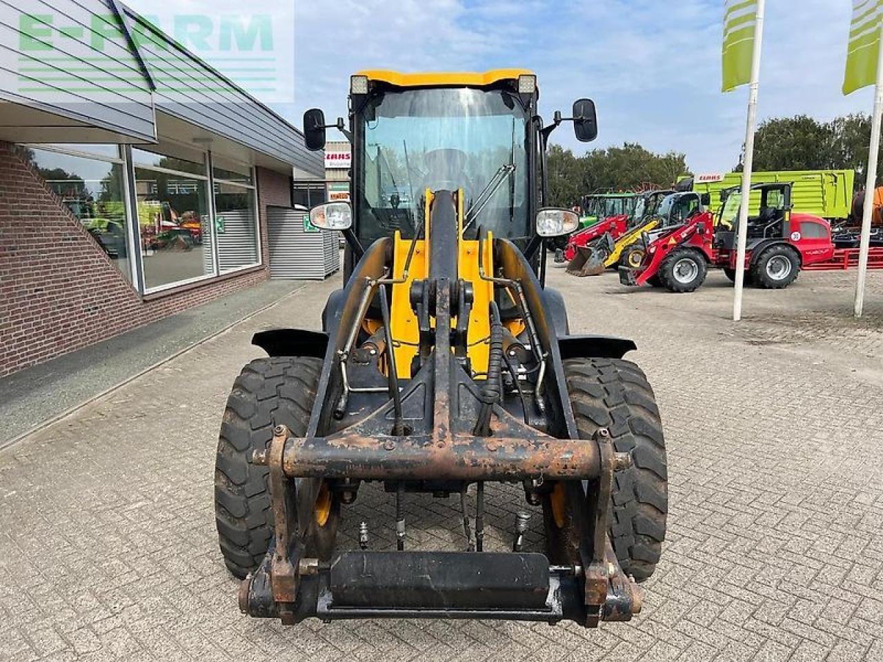 Minibagger del tipo JCB 409 agri, Gebrauchtmaschine en ag BROEKLAND (Imagen 9)