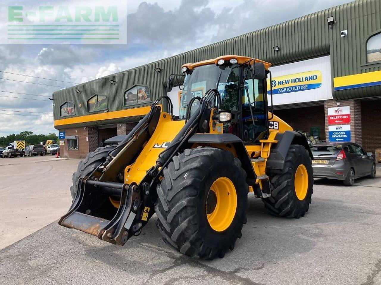 Minibagger des Typs JCB 418 s, Gebrauchtmaschine in SHREWSBURRY (Bild 1)