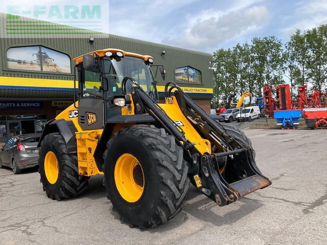 Minibagger del tipo JCB 418 s, Gebrauchtmaschine en SHREWSBURRY (Imagen 3)